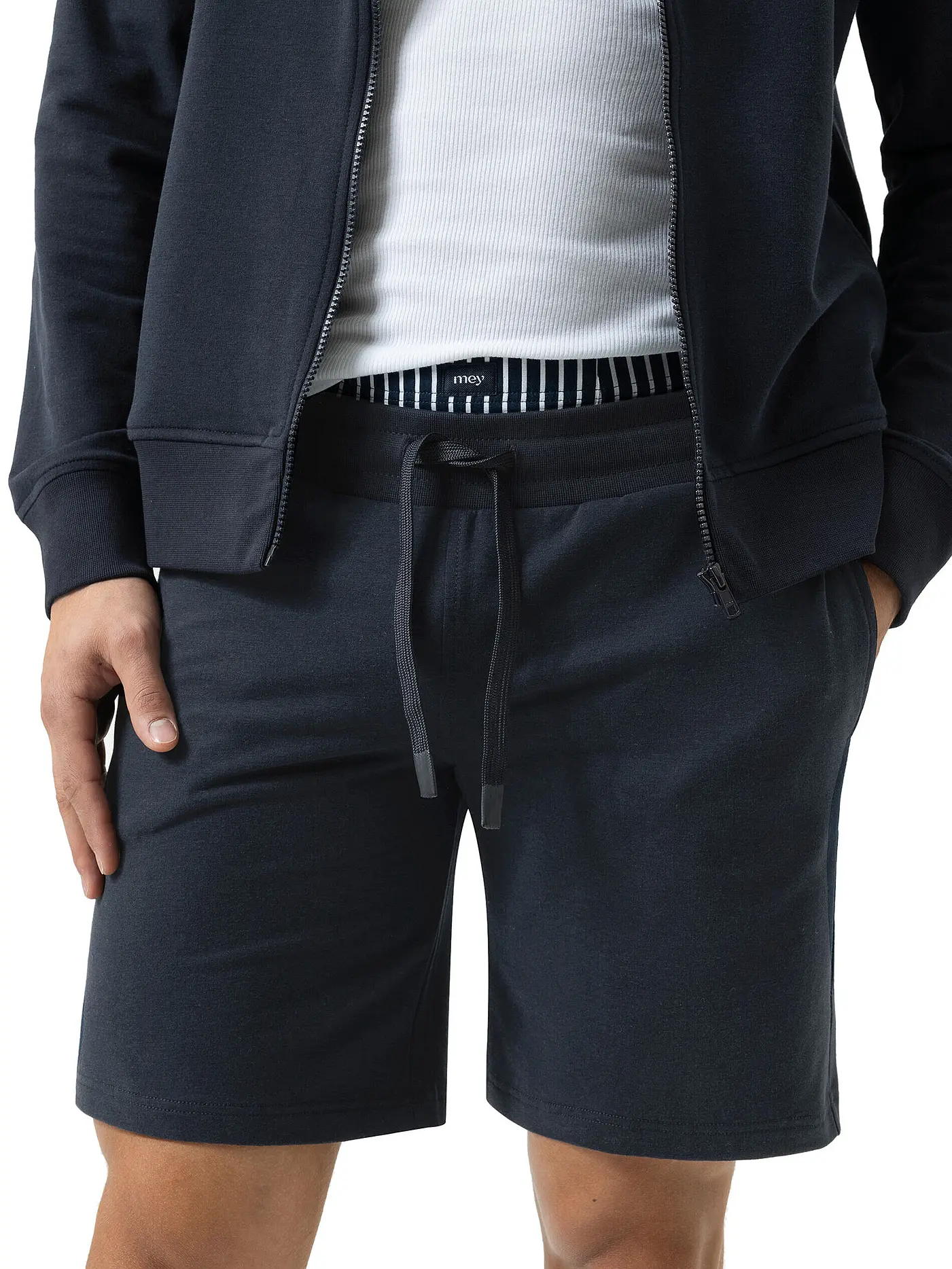 MEY | Loungewear Shorts  | blau