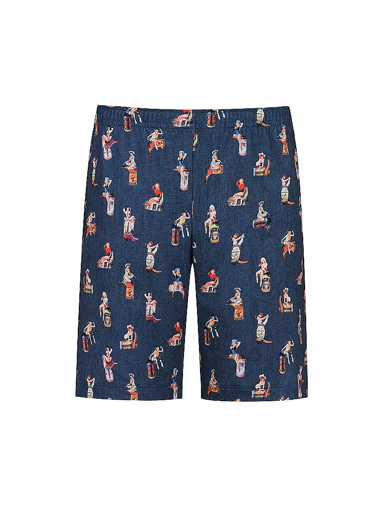 MEY | Loungewear Shorts | blau