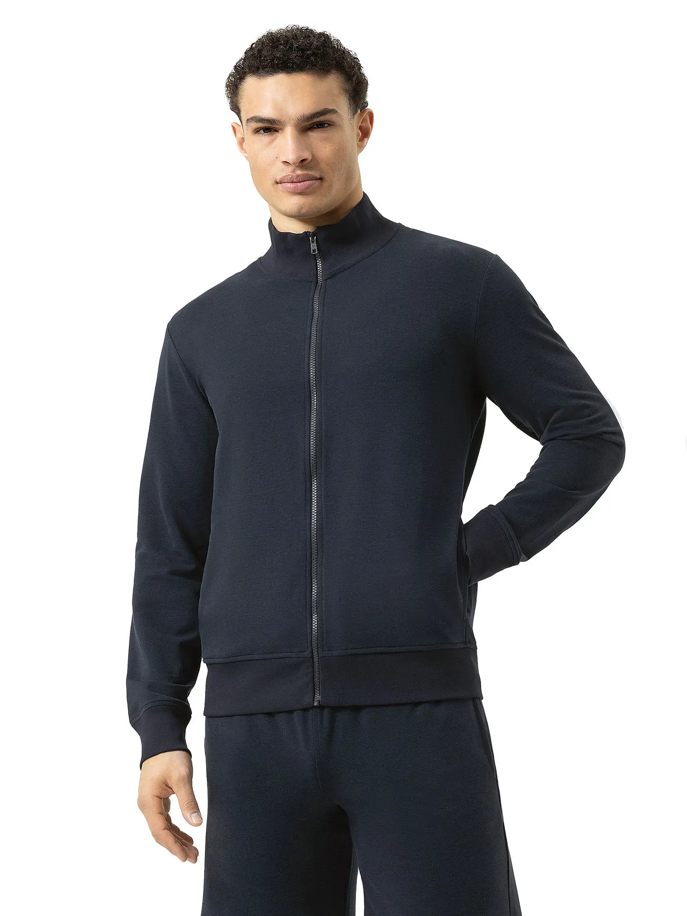 MEY | Loungewear Sweater  | blau