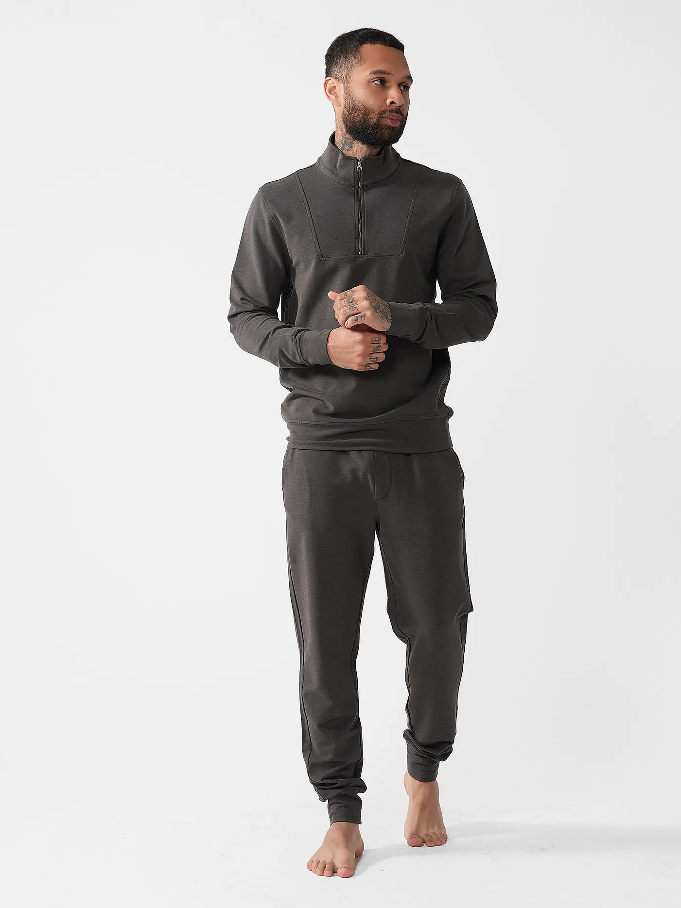 MEY | Loungewear Sweater | grau