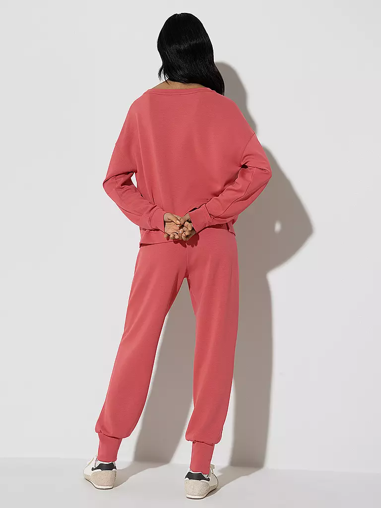 MEY | Loungewear Sweathshirt SMOOTH | rot