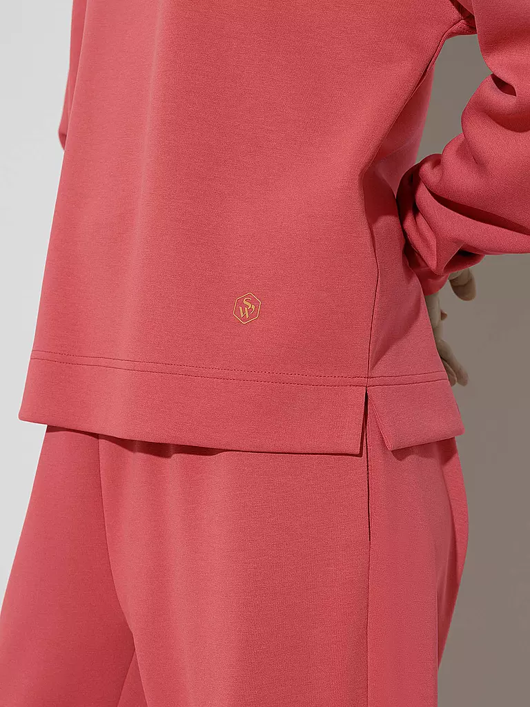 MEY | Loungewear Sweathshirt SMOOTH | rot