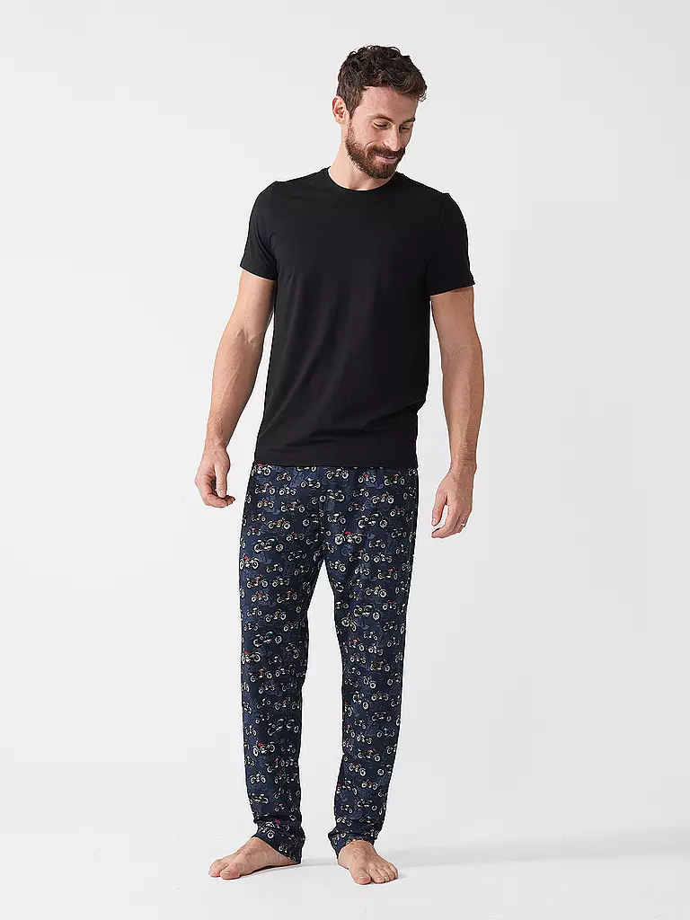 MEY | Loungewear T-Shirt MAGLIA schwarz | schwarz