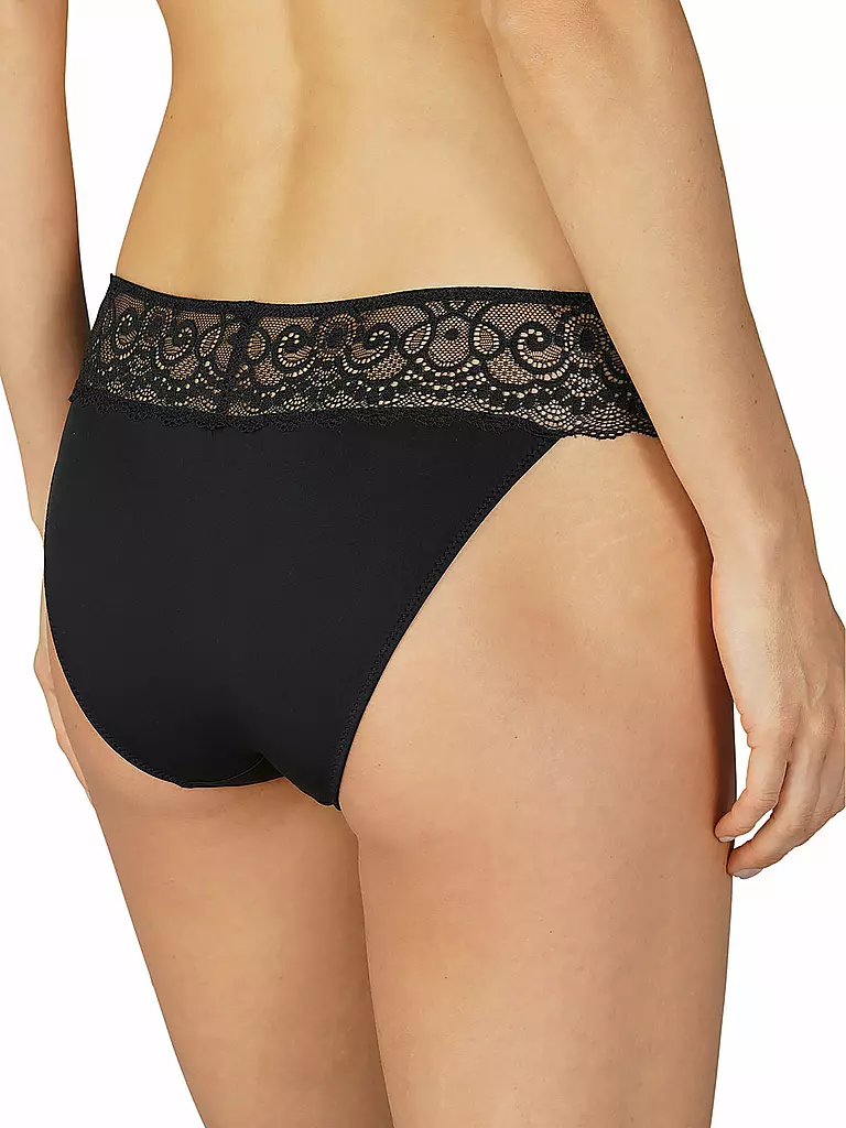 MEY | Mini Slip Amorous Schwarz | koralle