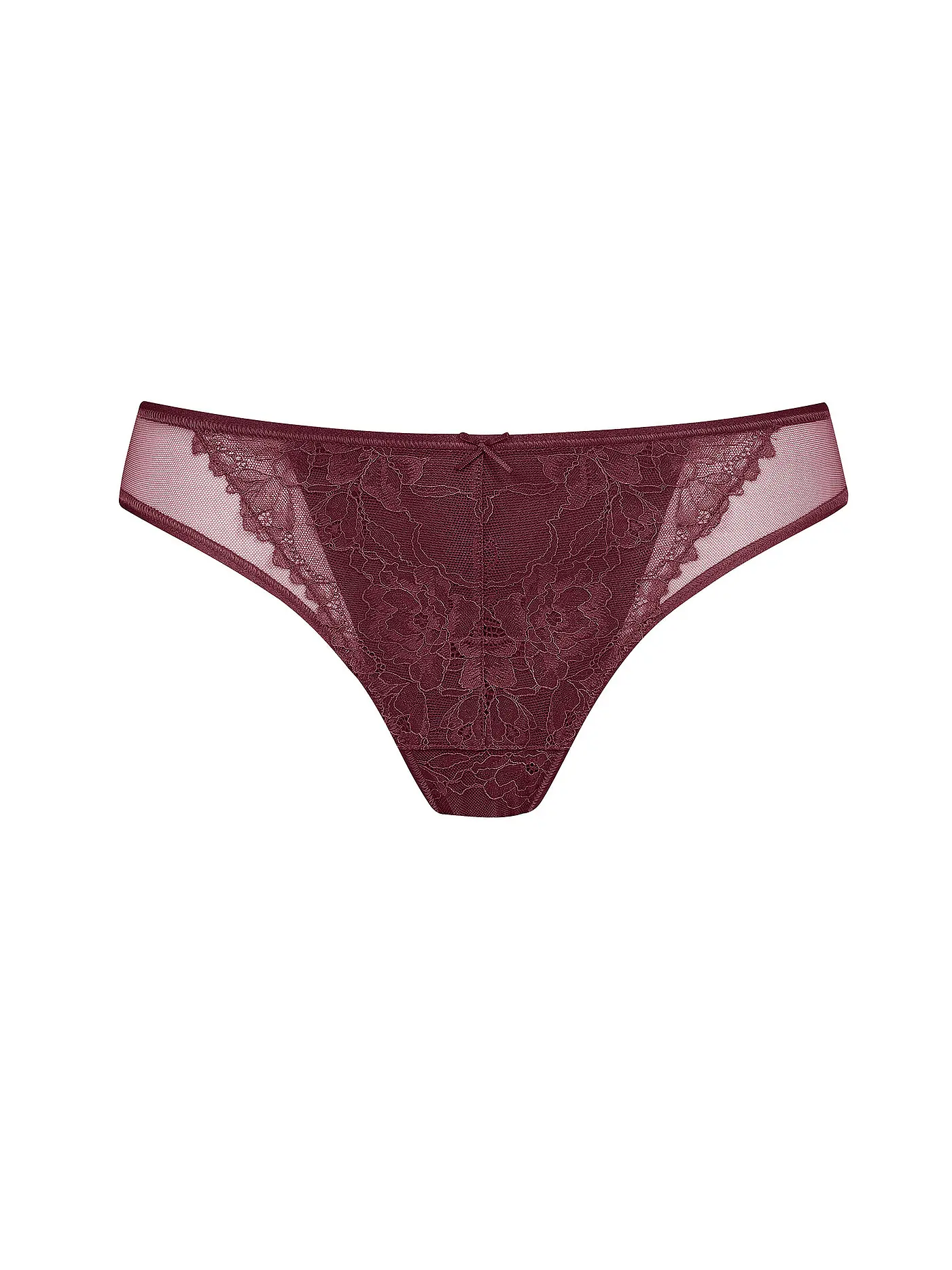 MEY | Mini-Slip FABULOUS schwarz | beere