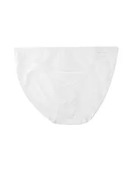 MEY | Mini-Slip SUPERFINE ORGANIC schwarz | weiss