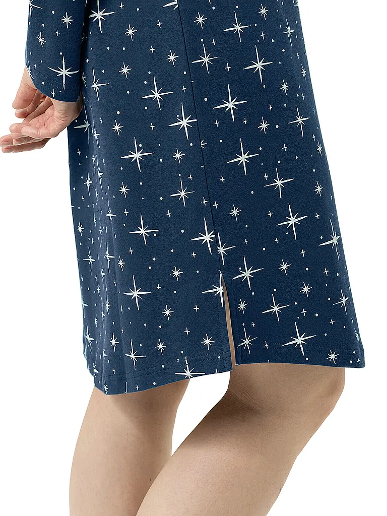 MEY | Nachthemd - Sleepshirt POLAR SKY | dunkelblau