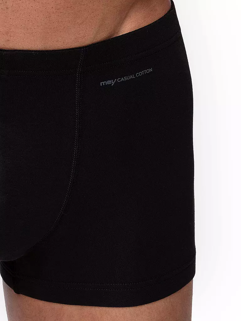 MEY | Pants  CASUAL COTTON schwarz | blau