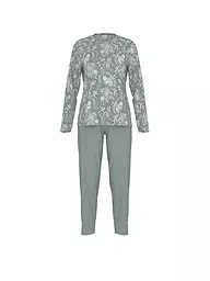 MEY | Pyjama 7/8 | grün