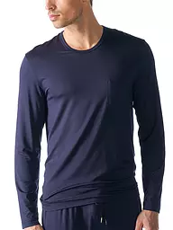 MEY | Pyjama Langarmshirt JEFFERSON galactic blue | dunkelblau