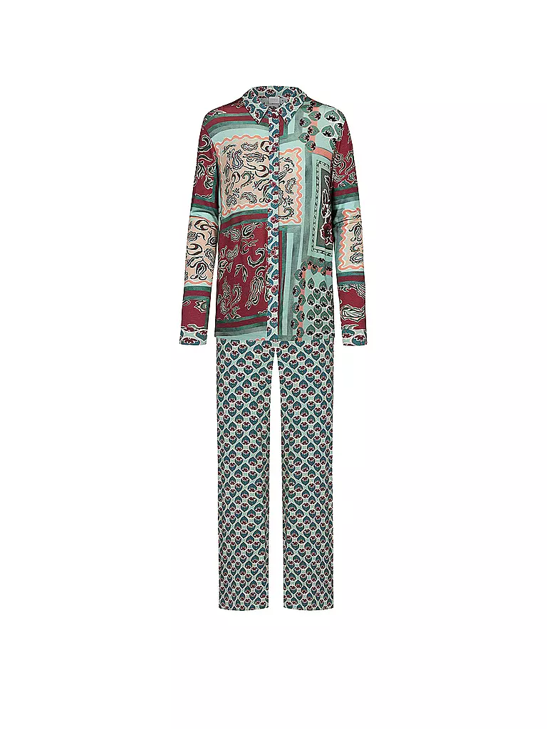 MEY | Pyjama MYSTICAL MAZE | grün