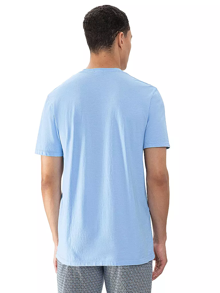 MEY | Pyjama T-Shirt  | hellblau