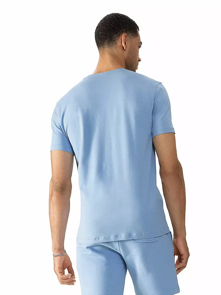 MEY | Pyjama T-Shirt | hellblau