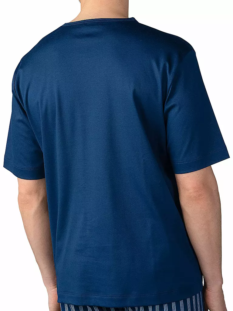 MEY | Pyjama T-Shirt | blau