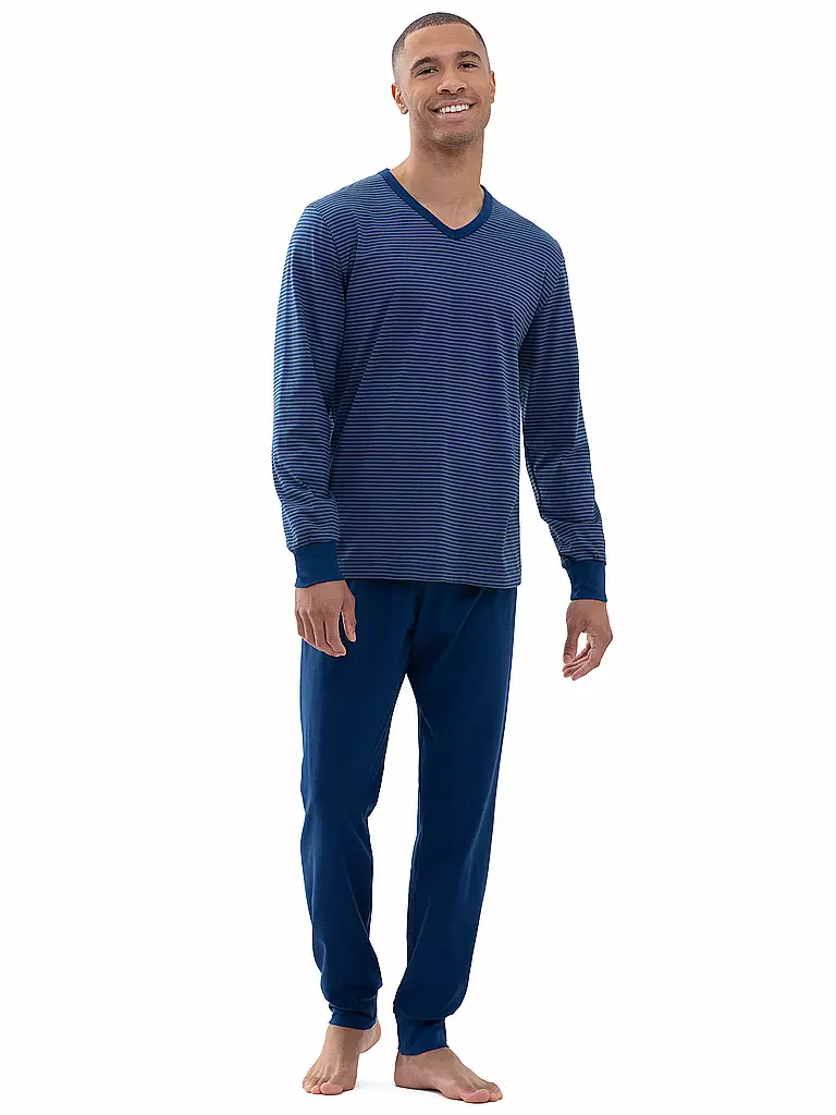 MEY | Pyjama | blau