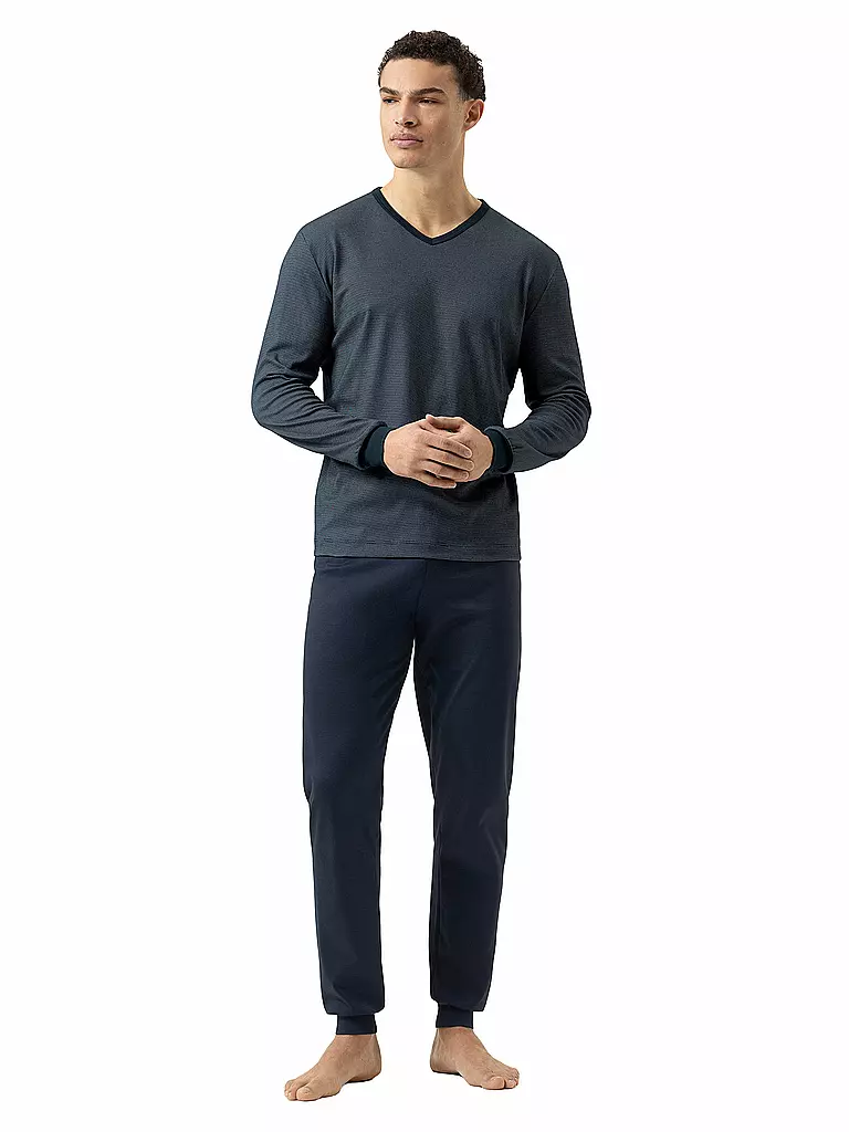 MEY | Pyjama | dunkelblau