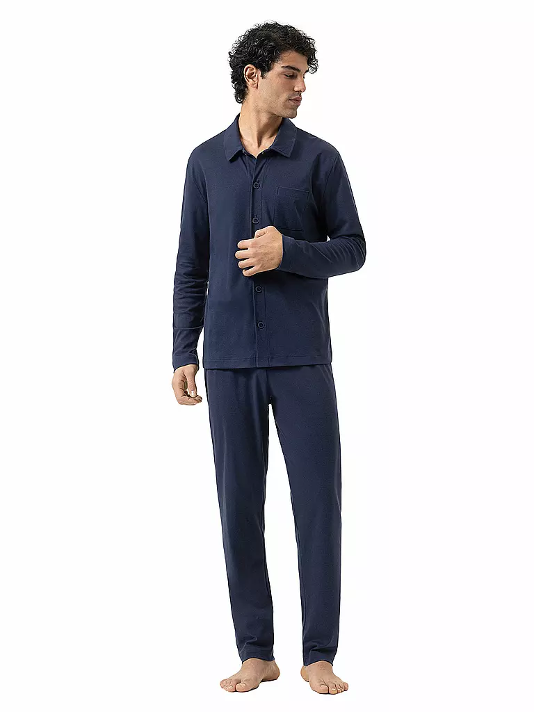 MEY | Pyjama | blau