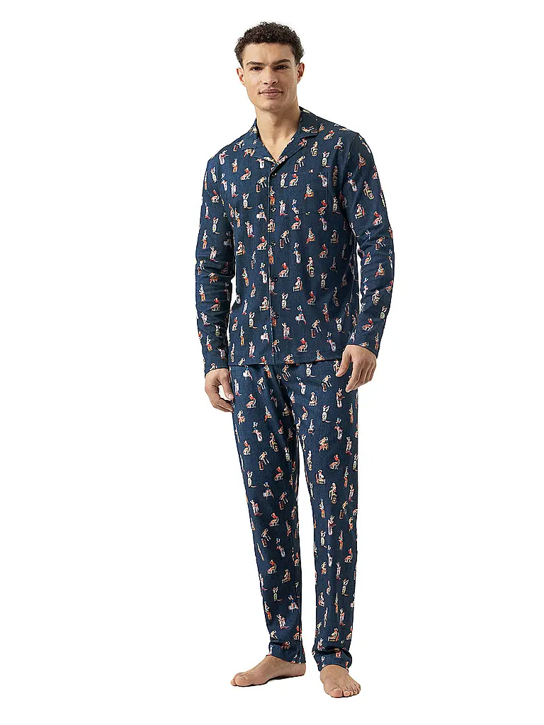 MEY | Pyjama | blau