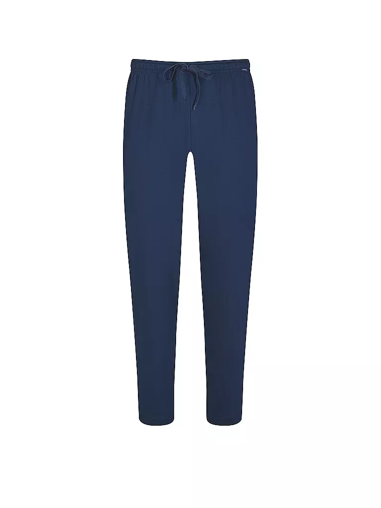 MEY | Pyjamahose MELTON | blau