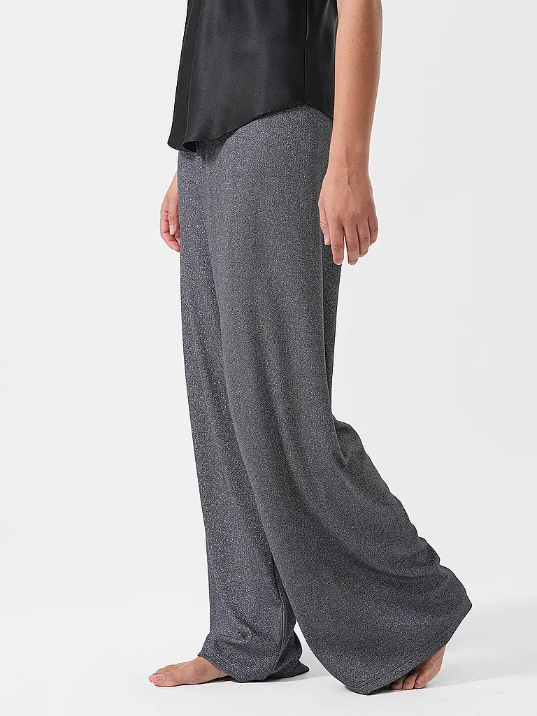 MEY | Pyjamahose SPARKLING RIB thunder grey | 