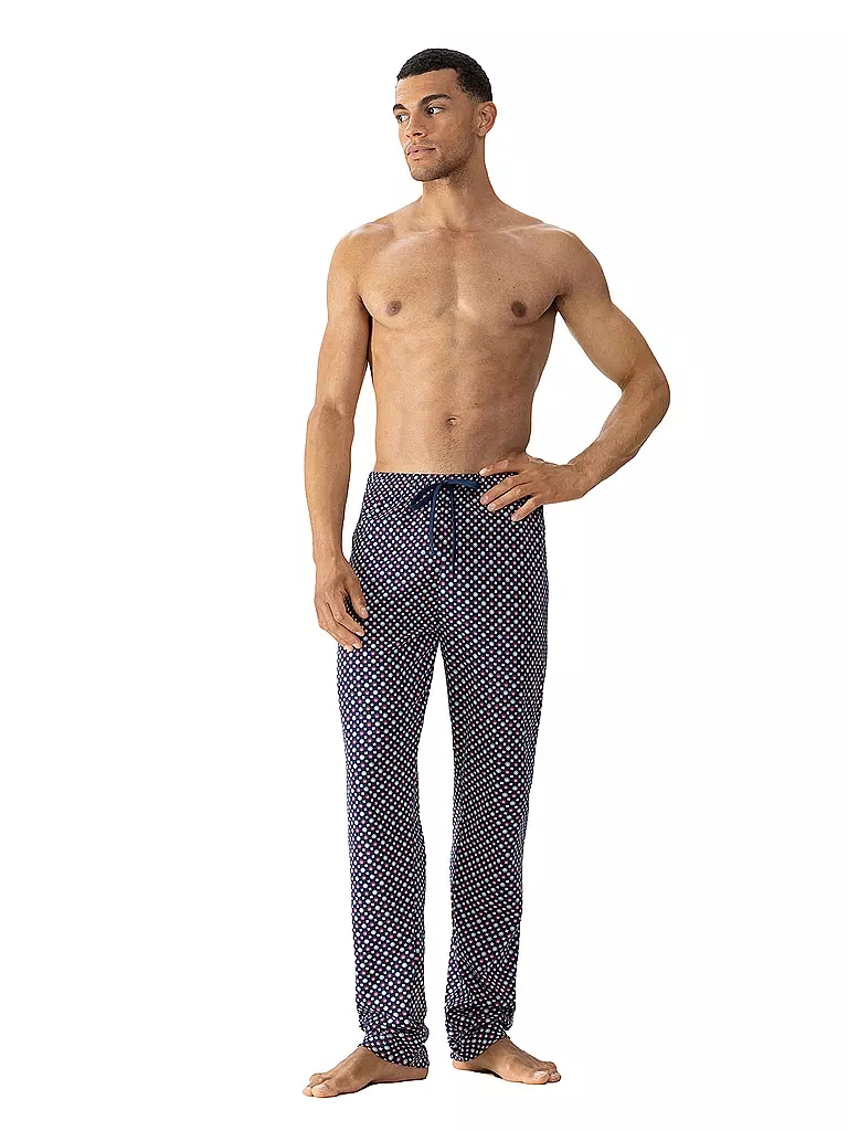 MEY | Pyjamahose | blau