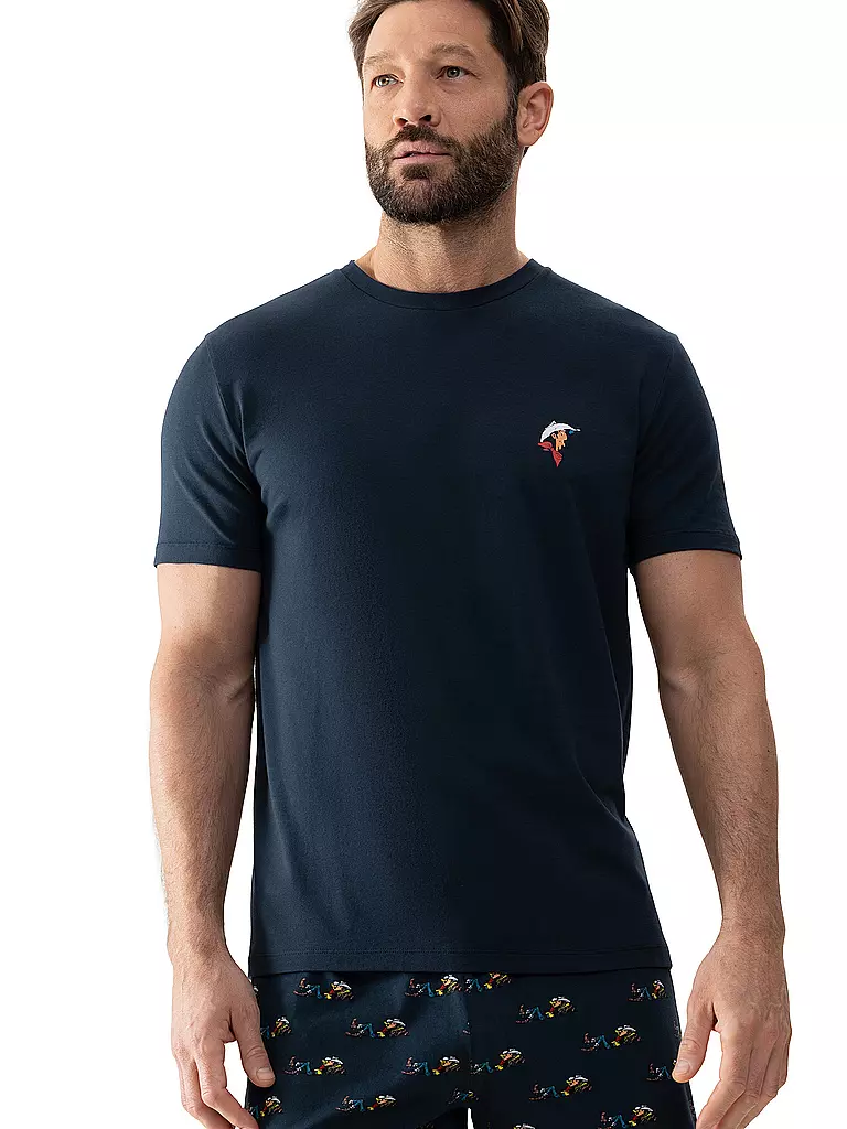MEY | Pyjamaoberteil | blau