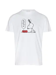 MEY | Pyjamashirt mey x Peanuts | Weiss