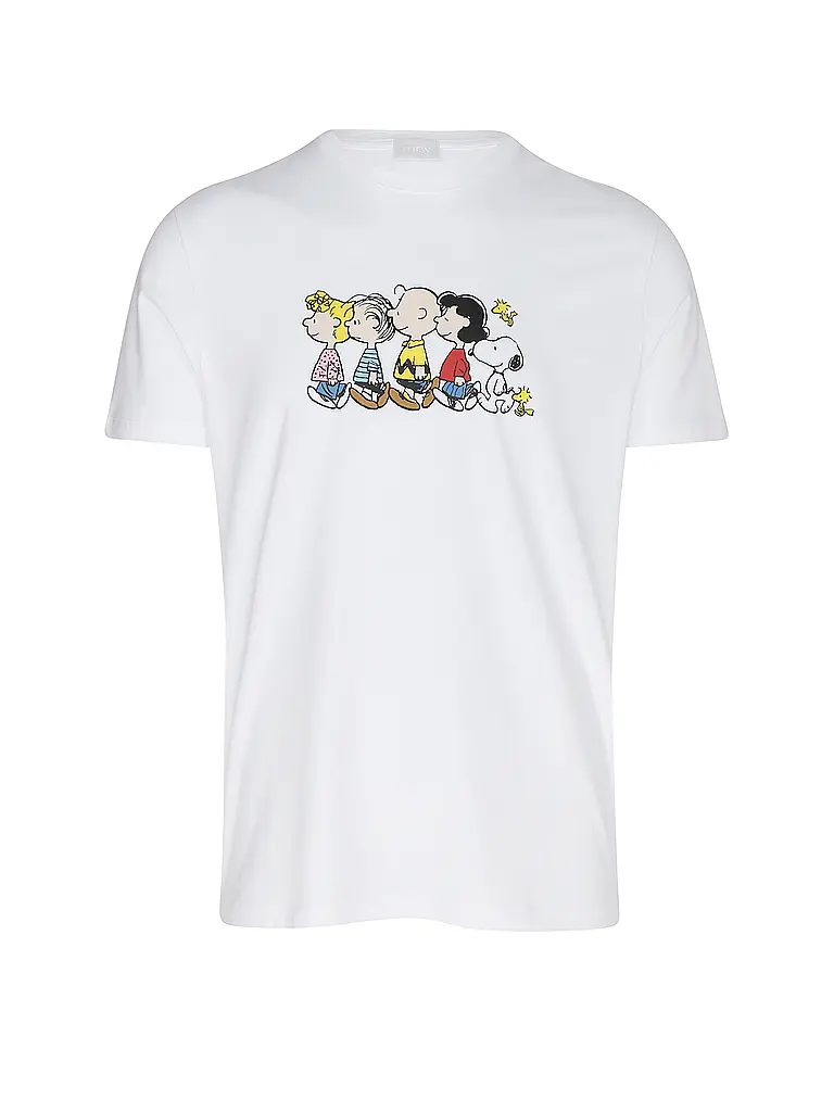 MEY | Pyjamashirt mey x Peanuts | Weiss