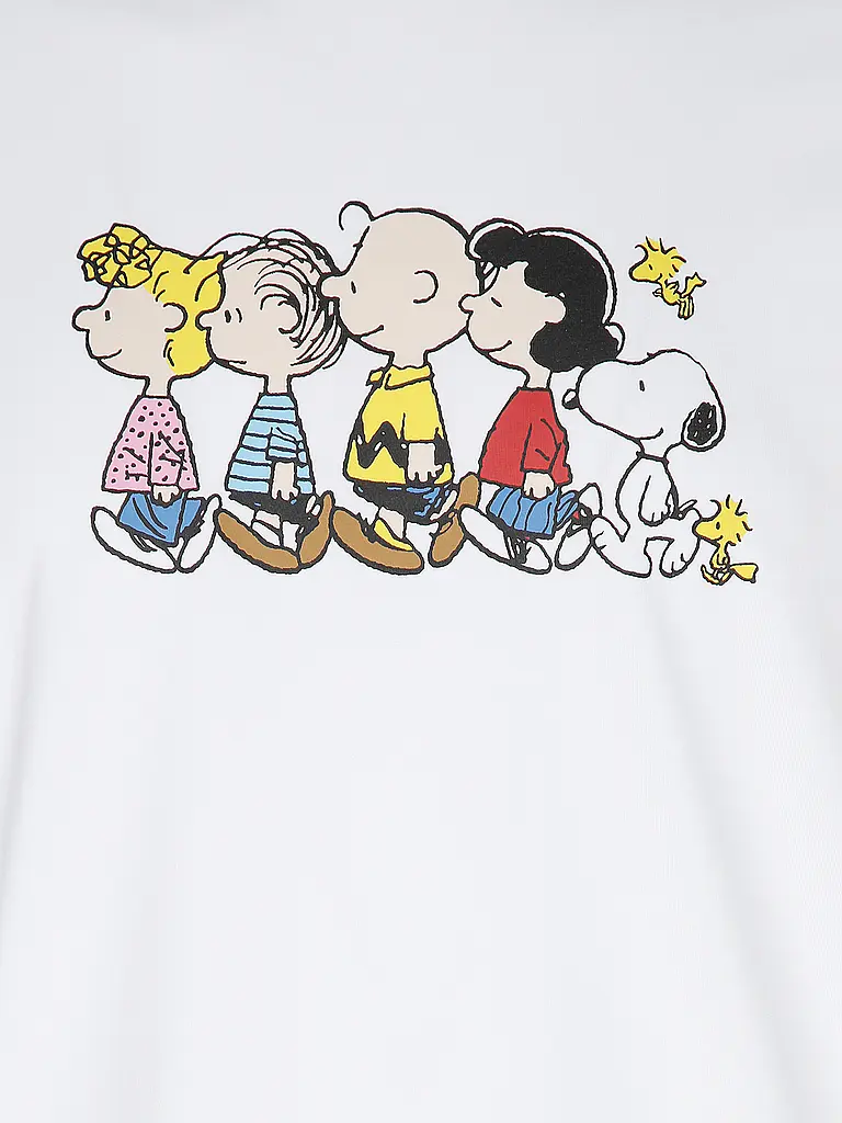 MEY | Pyjamashirt mey x Peanuts | Weiss
