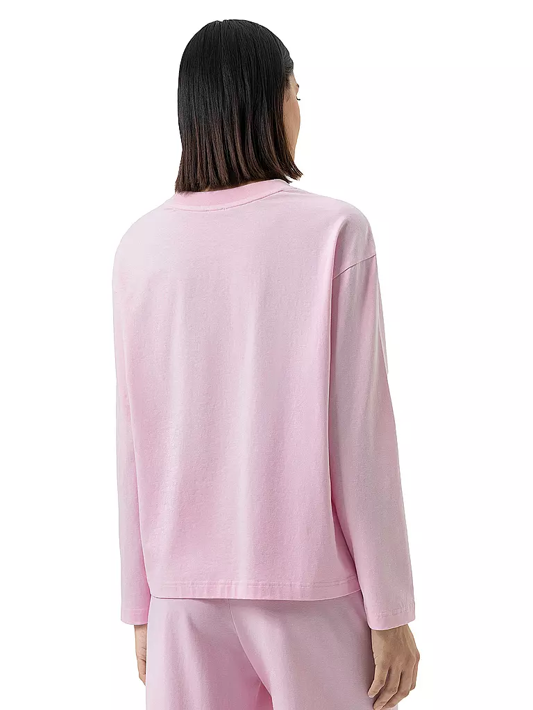 MEY | Pyjamashirt SOLID LOVE soft pink | rosa