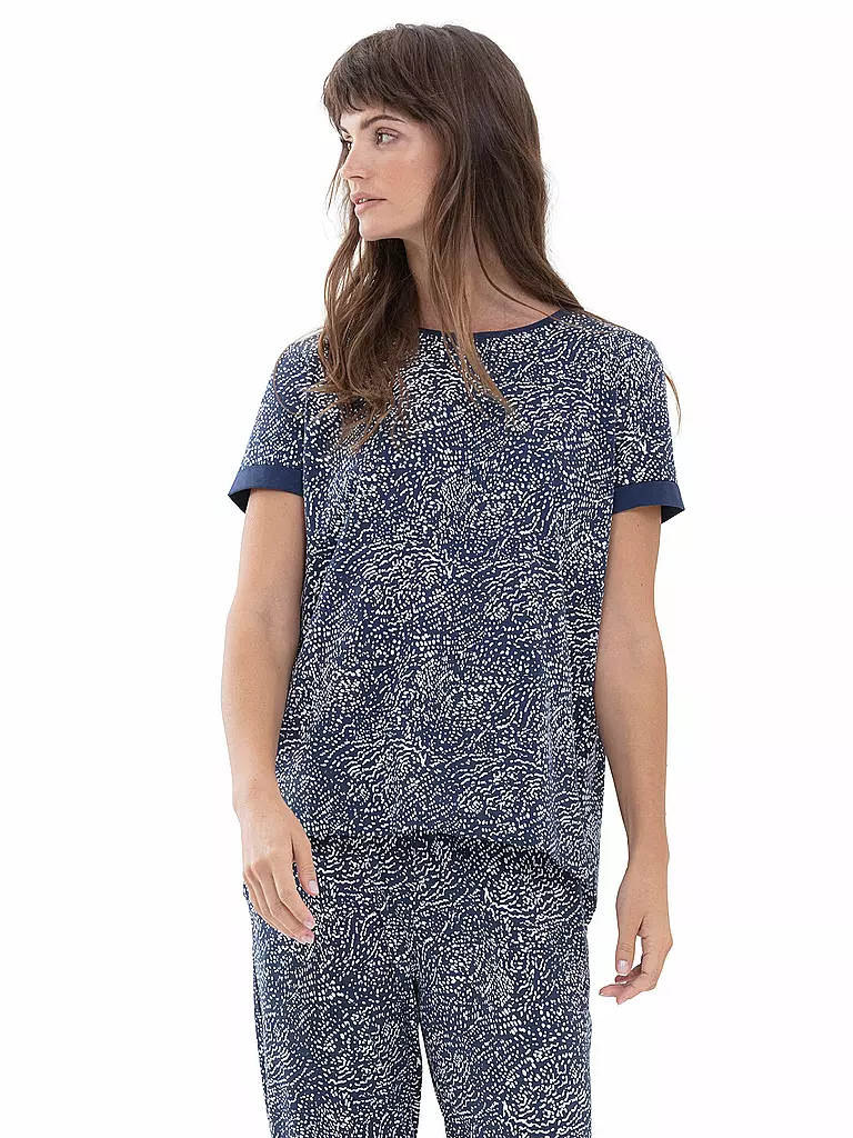 MEY | Pyjamashirt | blau