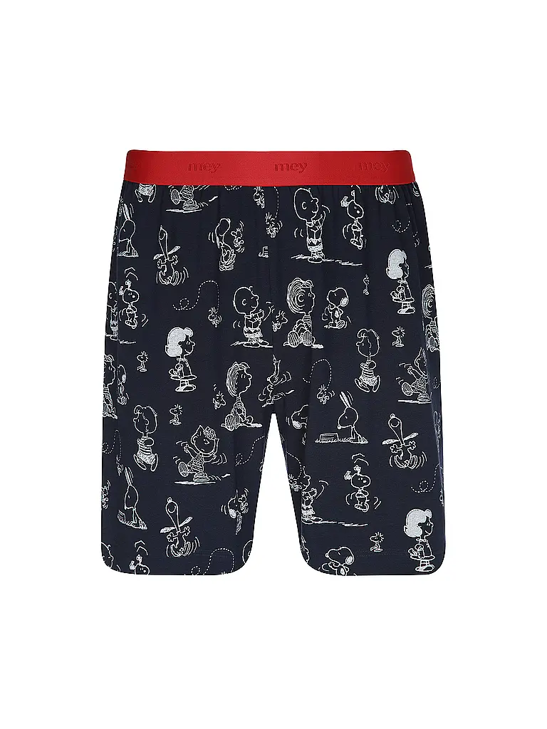 MEY | Pyjamashorts mey x Peanuts | Blau