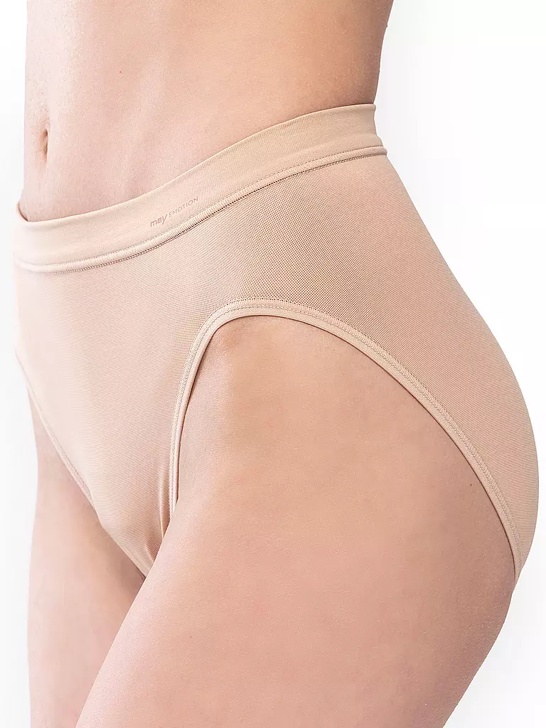 MEY | Rio Slip EMOTION cream tan | hellblau