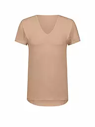 MEY | Shirt DRY COTTON BREEZE | camel
