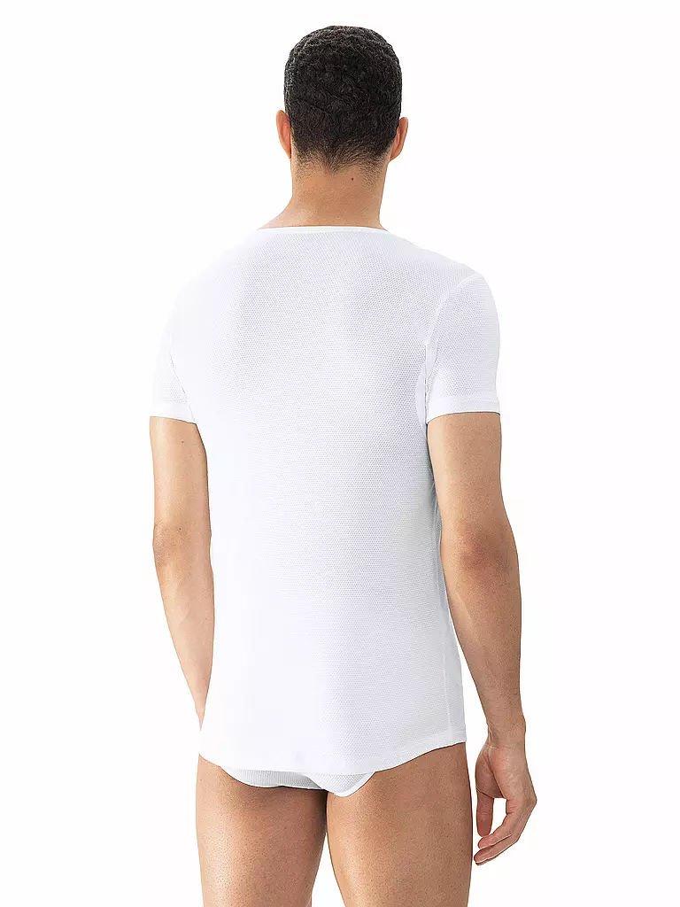 MEY | Shirt DRY COTTON BREEZE | weiss