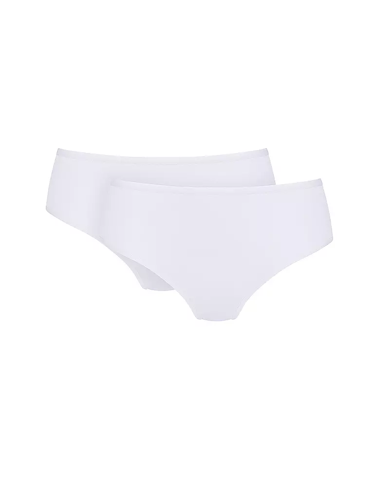 MEY | Slip AMERICAN PANTS 2er Pkg. weiss | weiss