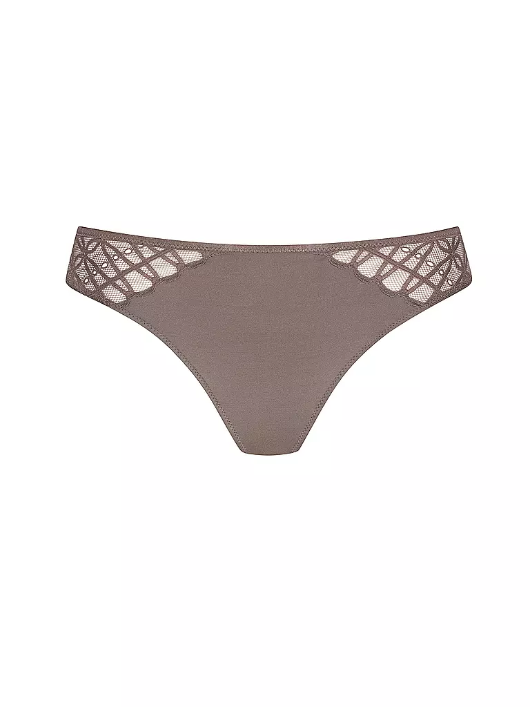 MEY | Slip POETRY TEMPTATION milk n coffee | hellbraun