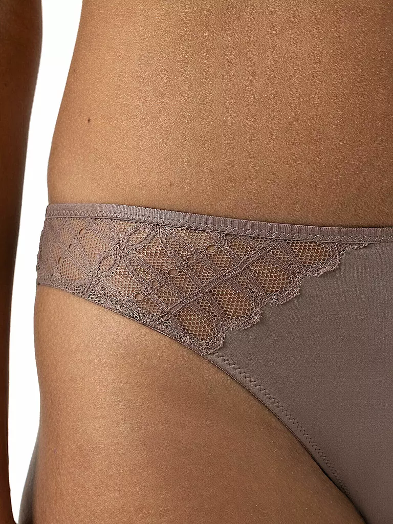 MEY | Slip POETRY TEMPTATION milk n coffee | grau