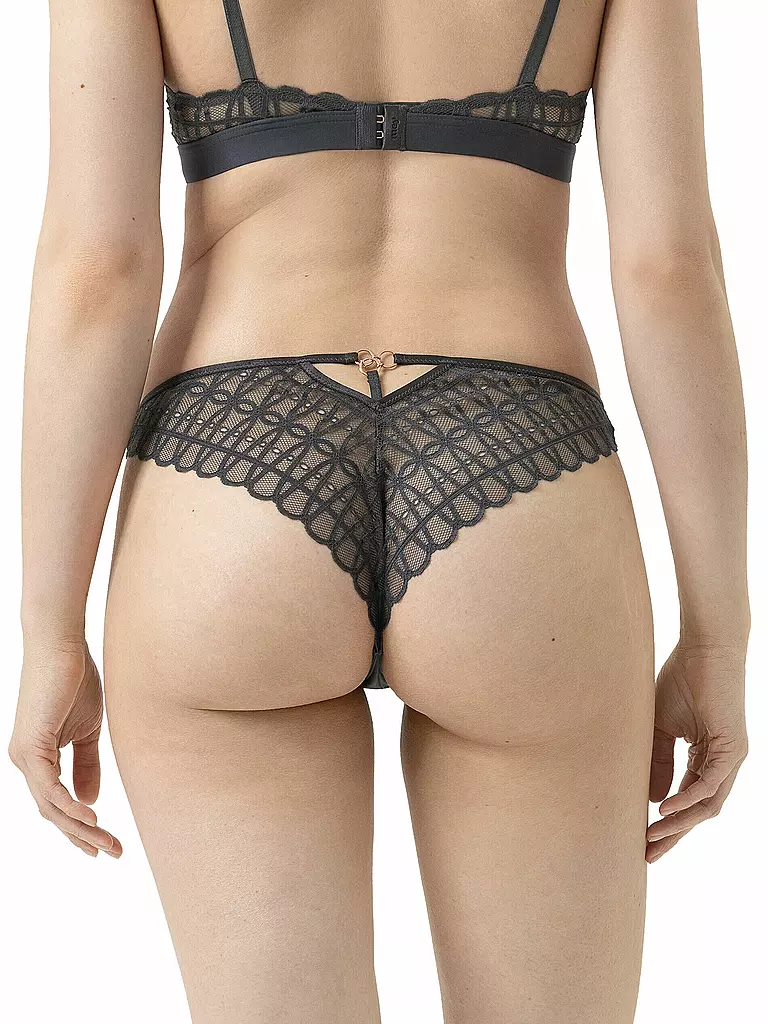MEY | Slip POETRY TEMPTATION thunder grey | hellbraun