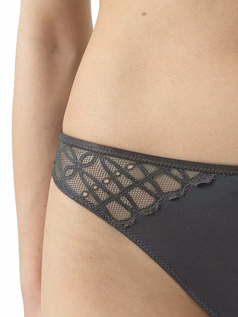 MEY | Slip POETRY TEMPTATION thunder grey | hellbraun
