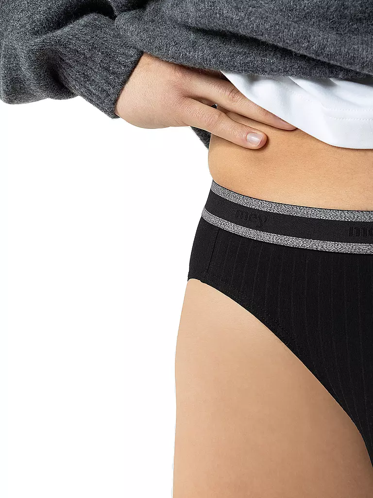 MEY | Slip schwarz | schwarz