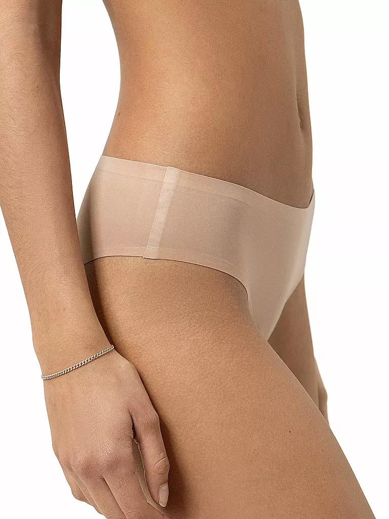 MEY | Slip SIMPLY INVISIBLE cream tan | schwarz