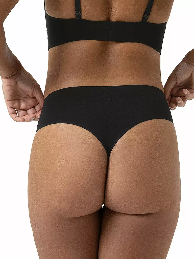 MEY | String  SIMPLY INVISIBLE schwarz | schwarz