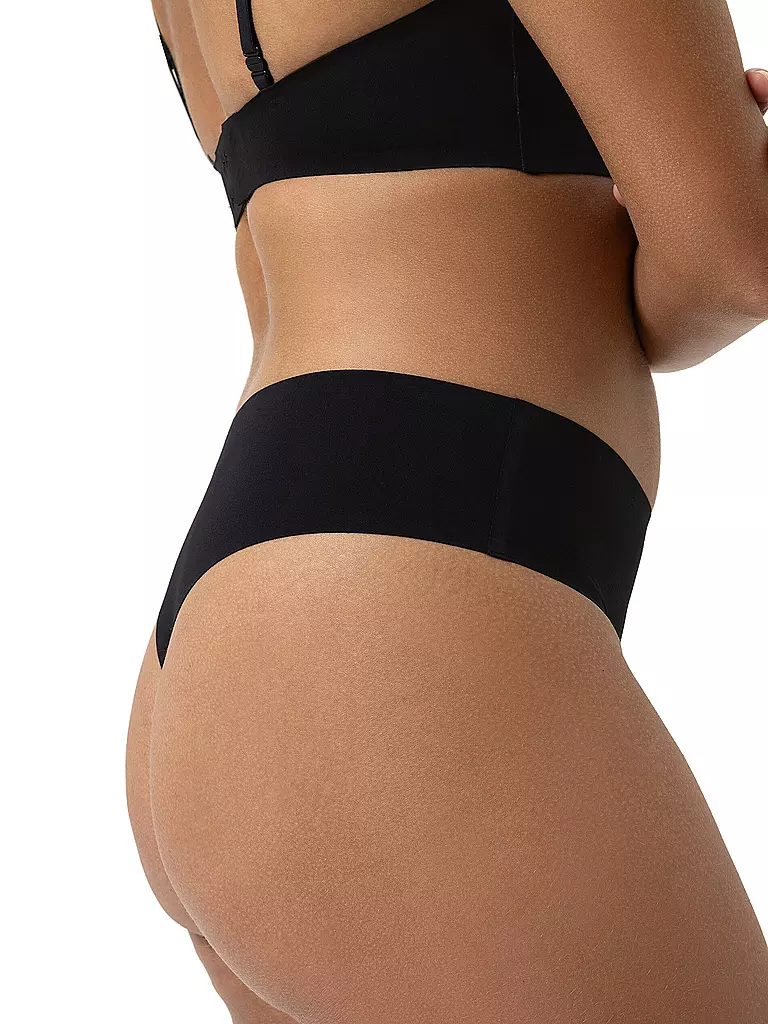MEY | String  SIMPLY INVISIBLE schwarz | schwarz