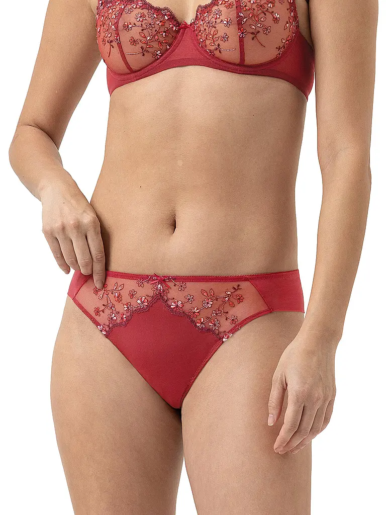 MEY | String DELIGHTFUL gala red | rot
