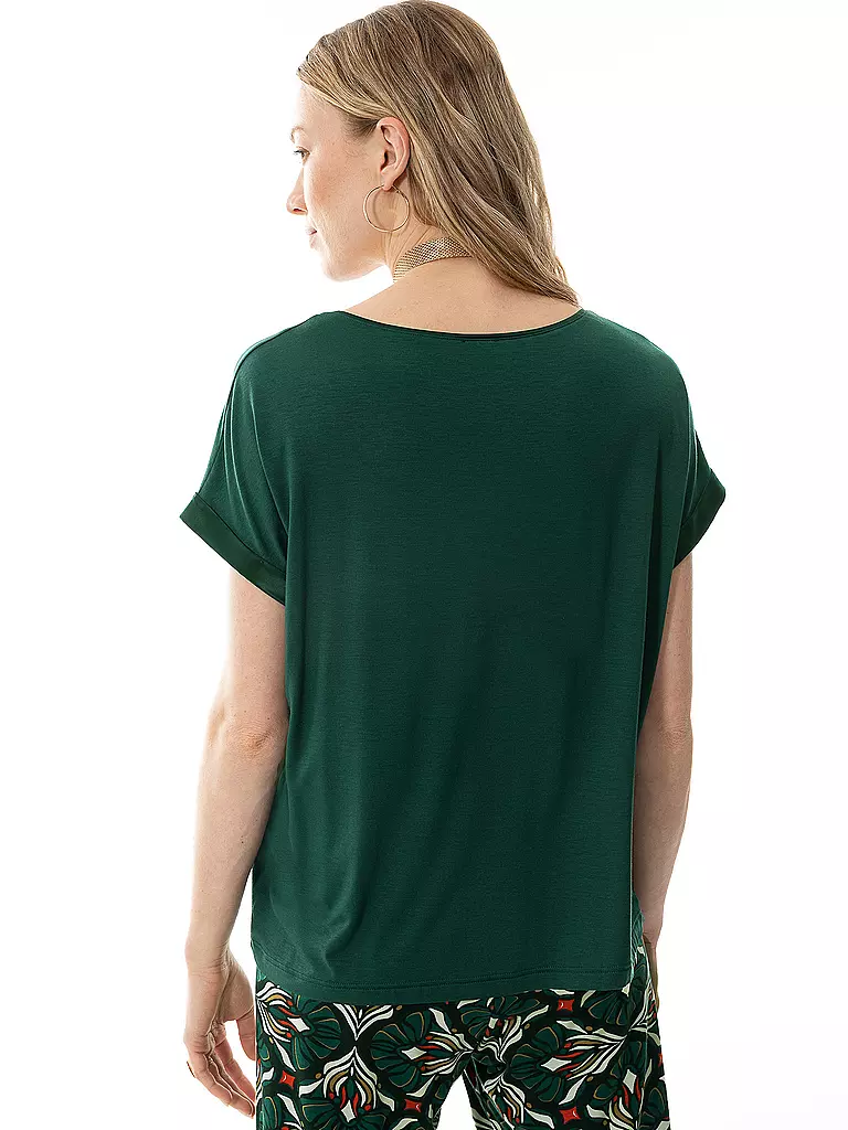MEY | T-Shirt ALENA | dunkelgrün