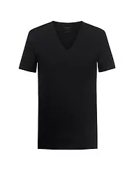MEY | T-Shirt DRY COTTON weiss | schwarz