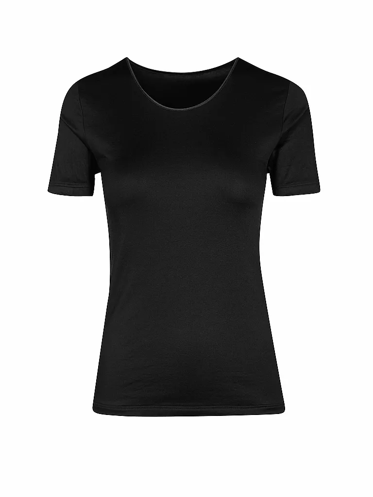 MEY | T-Shirt EMOTION schwarz | schwarz