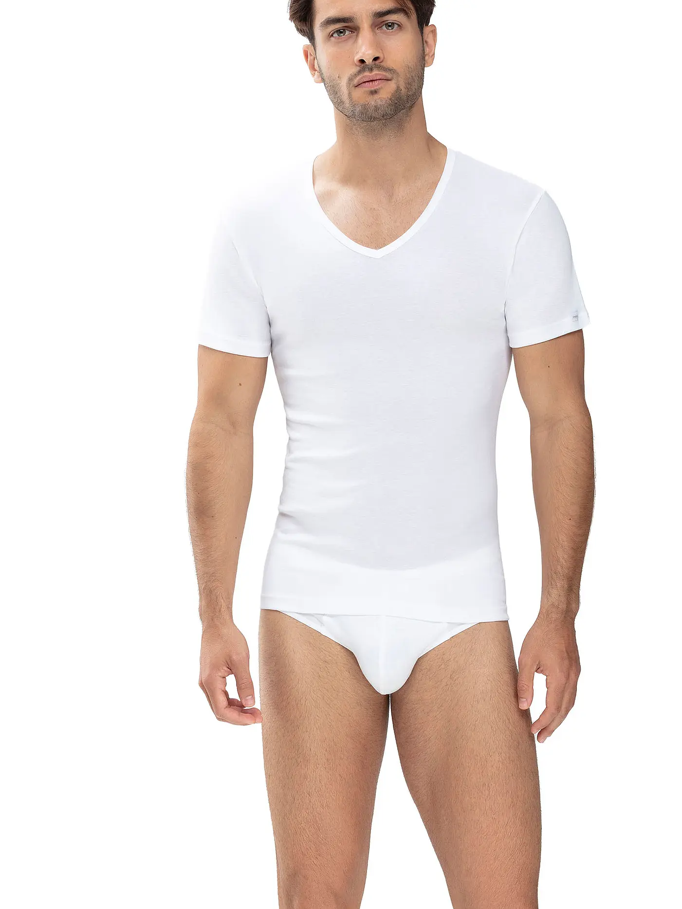 MEY | T-Shirt NOBLESSE | weiss