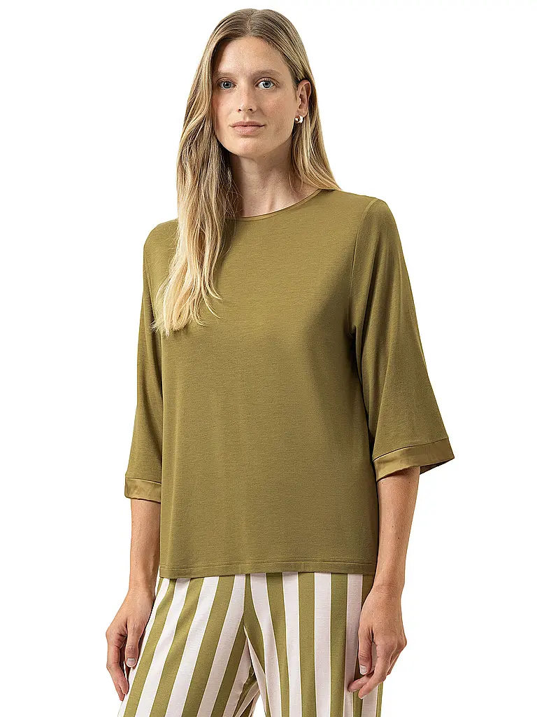 MEY | T-Shirt PURE CHIC golden fern | Olive